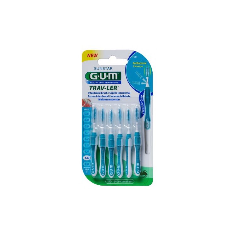 GUM TRAV-LER INTERDENT 1614 6U