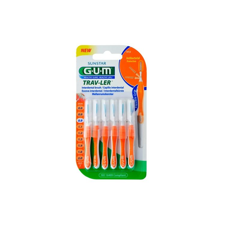 GUM TRAV-LER INTERDENT 1412 6U