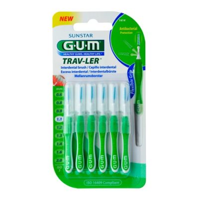 GUM TRAV-LER INTERDENT 1414 6U