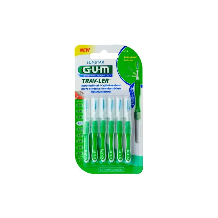 GUM TRAV-LER INTERDENT 1414 6U