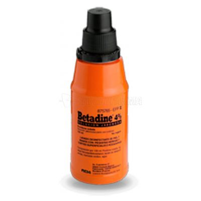 BETADINE JABONOSO 40 mg/ml SOLUCION CUTANEA 1 FRASCO 125 ml