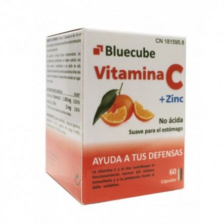 VITAMINA C + ZINC 60 CAPSULAS