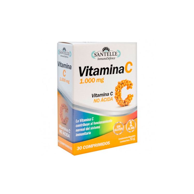 SANTELLE VIT C 1000MG 30 CAP