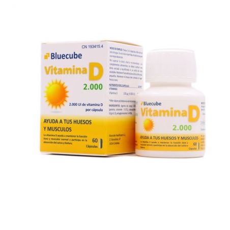 VITAMINA D 2000 60 CAPSULAS