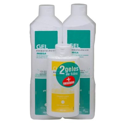 INIBSA PACK GEL 1000 +CHAMPU