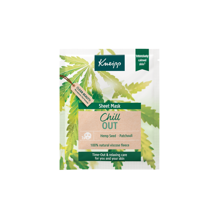 KNEIPP SHEET MASK CHILLOUT 1UD