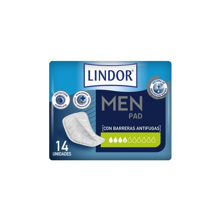 LINDOR MEN PAD XTRA 4 DROPS