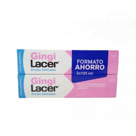 LACER DUPLO PASTA GINGILACER 2X125 ML