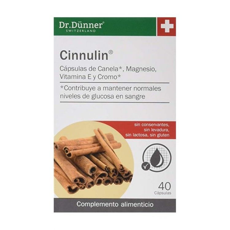 CINNULIN DR DUNNER 40 CAPSULAS (BAJAR AZUCAR