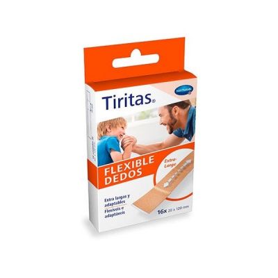 TIRITA DEDO EXTRA LARGA 16 UDS