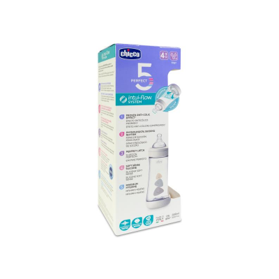 CHICCO BIB PERFECT5 BEIG 300ML