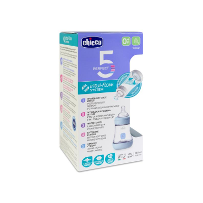 CHICCO BIBE PERFECT5 AZU 150ML