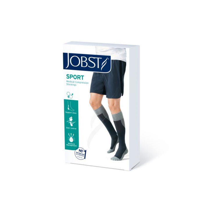 JOBST SPORT CCL2 NEGRO/NEGR TS