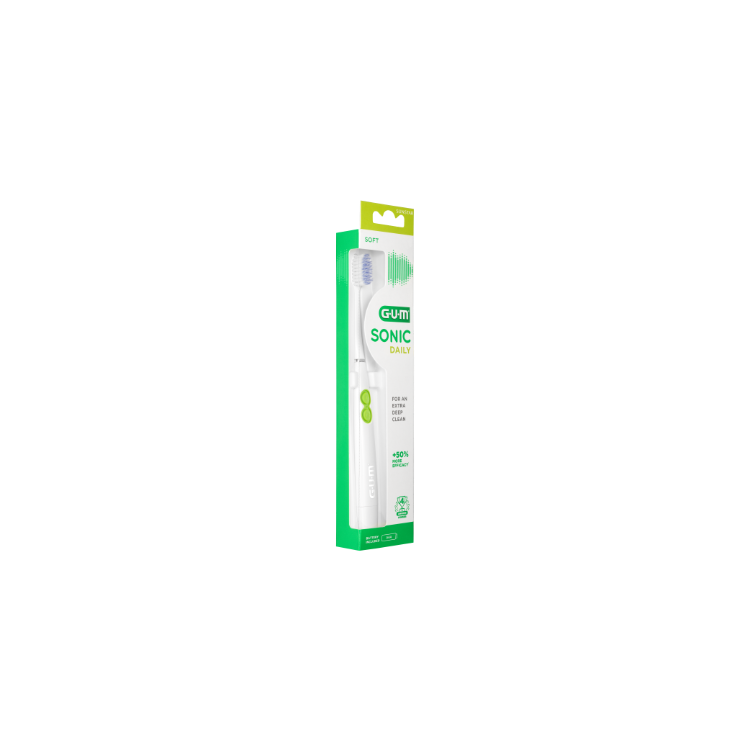 CEPILLO GUM SONIC DAILY BLANCO
