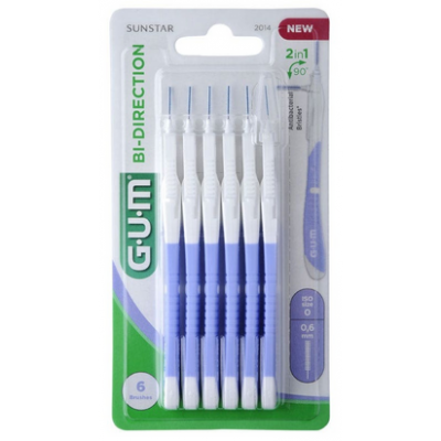 GUM BI-DIRECTION XS 0,6MM 6U