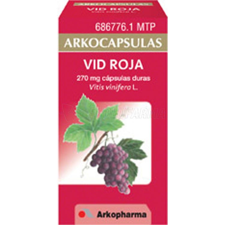 ARKOCAPSULAS VID ROJA 270 mg 50 CAPSULAS