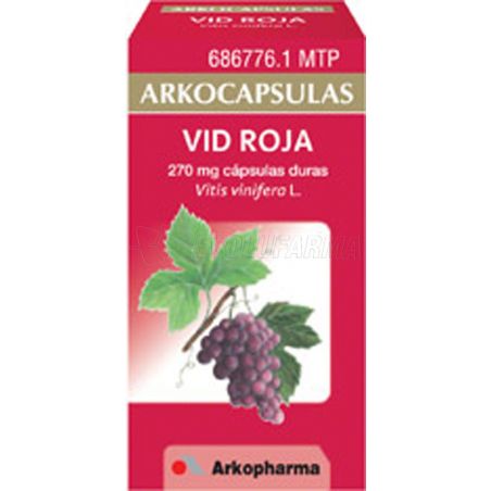 ARKOCAPSULAS VID ROJA 270 mg 50 CAPSULAS