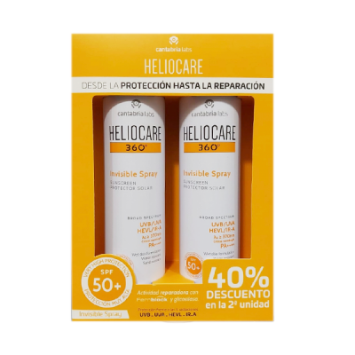 HELIOCARE 360º DUPLO 2ª 40% SPF50+ INVISBLE SPRAY 200ML