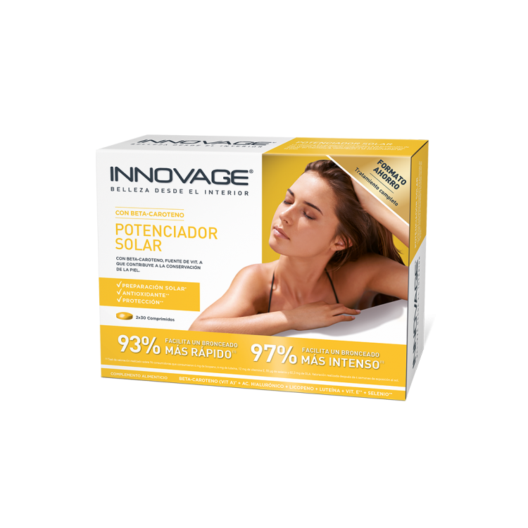 INNOVAGE POTENCIADOR SOLAR 2 ENVASES 30 COMPRIMIDOS