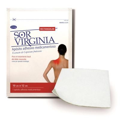 SOR VIRGINIA 1 APOSITO ADHESIVO MEDICAMENTOSO (RECTANGULAR)