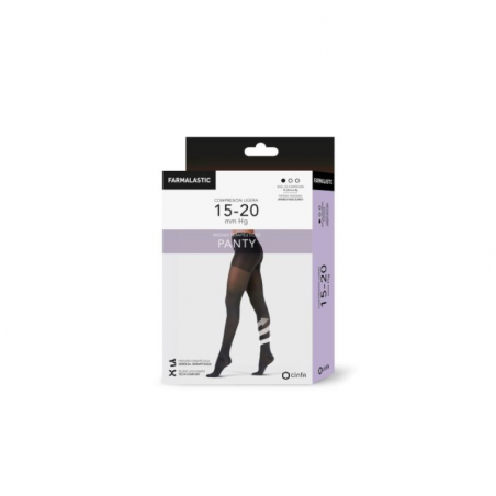PANTY COMPRES LIGERA NEGRO TXL
