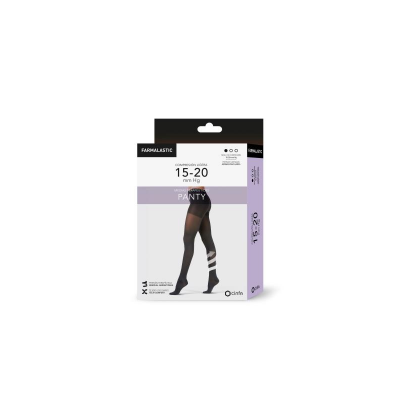PANTY COMPRES LIGERA NEGRO TL