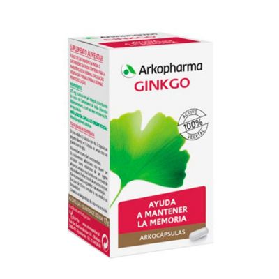 GINKGO ARKOPHARMA 180 mg 100 CAPSULAS