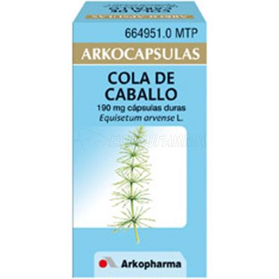 COLA DE CABALLO ARKOPHARMA 190 MG 200 CAPSULAS
