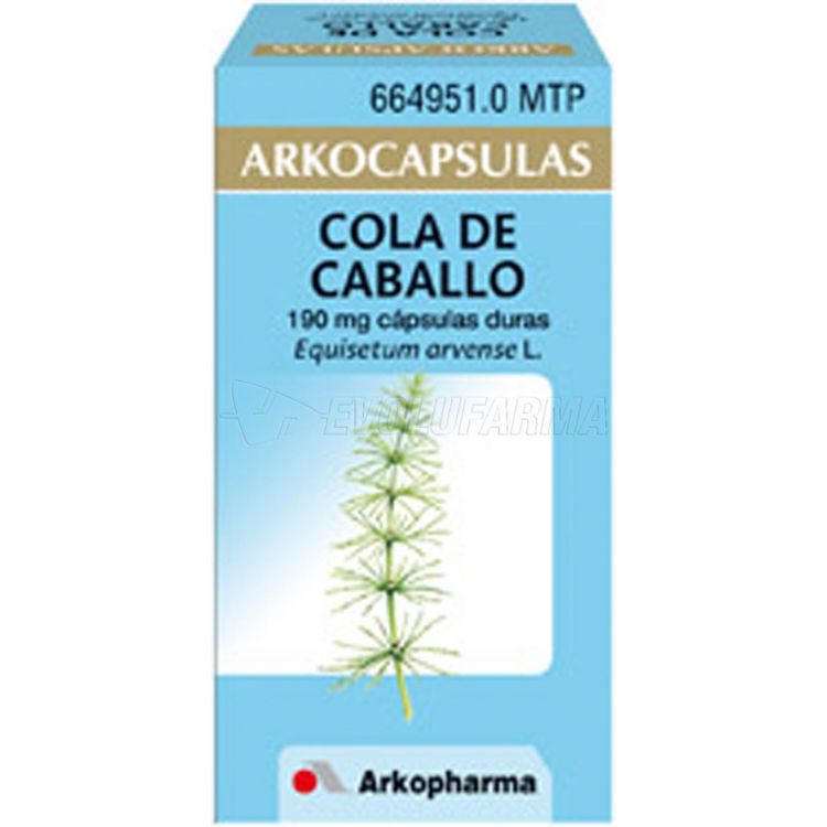 COLA DE CABALLO ARKOPHARMA 190 MG 200 CAPSULAS