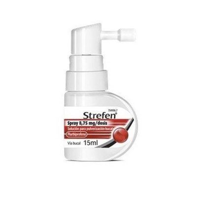 STREFEN SPRAY 8,75 mg/DOSIS SOLUCION PARA PULVERIZACION BUCAL 1 FRASCO 15 ml (SABOR MENTA)
