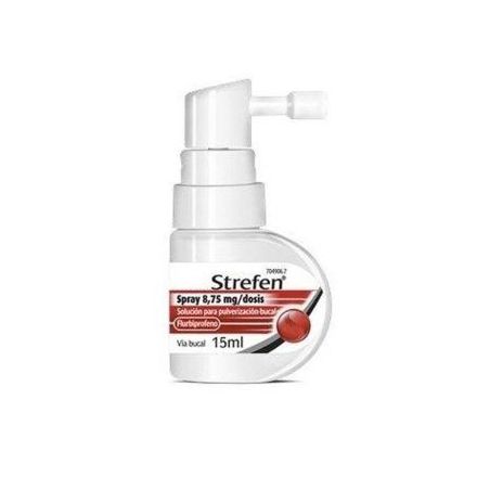STREFEN SPRAY 8,75 mg/DOSIS SOLUCION PARA PULVERIZACION BUCAL 1 FRASCO 15 ml (SABOR MENTA)