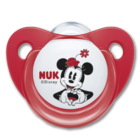 CHUPETE NUK MICKEY ROJ SIL6-16