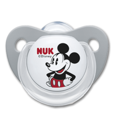 CHUPETE NUK MICKEY GRIS SIL0-6