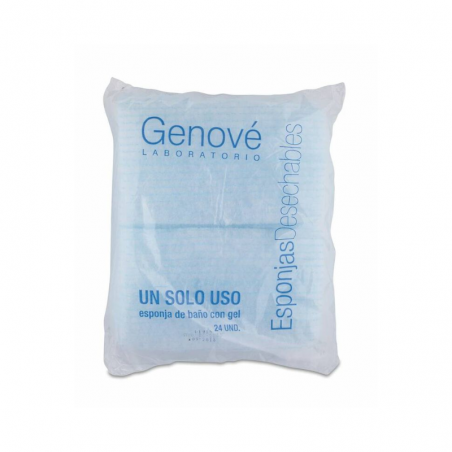 ESPONJA GENOVE GEL 1 USO 24 U
