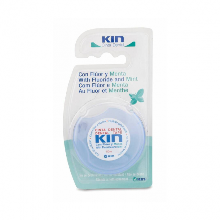 CINTA DENTAL KIN FLUOR MENTA50