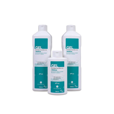 INIBSA GEL DERMATOLOG PACK 2UN