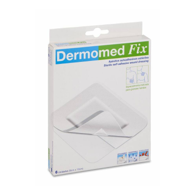 DERMOMED FIX 10X10CM 6 UN
