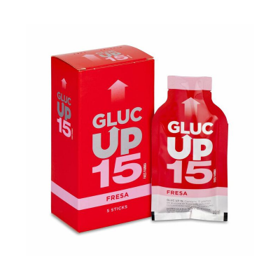 GLUCO  UP FRESA  15G *5 STICKS