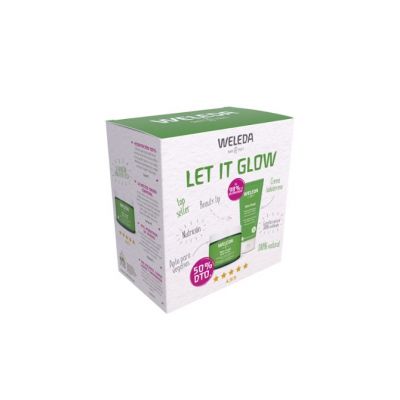 WELEDA LET IT GLOW SKIN FOOD 75ML+ 50% BODY BUTTER 150ML