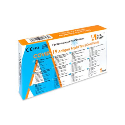 TEST FLUIDO ORAL ANTIGENOS AUTODIAGNOSTICO SARS-COV-2 HANGZHOU ALLTEST (ALEU MEDICAL) 1 UNIDAD