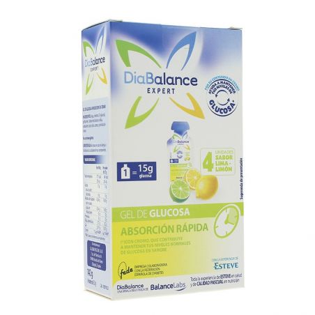 DIABALANCE GEL GLUCOSA LIM 4UD