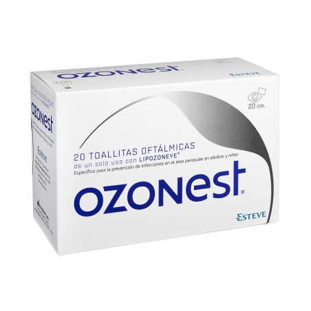 OZONEST 20 TOALLITAS OFTALMICA
