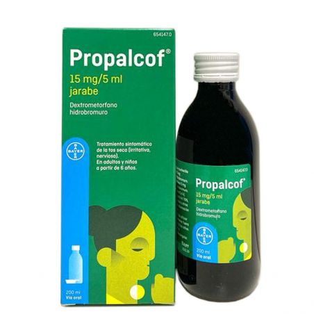 PROPALCOF 15 mg/5 ml JARABE 1 FRASCO 200 ml
