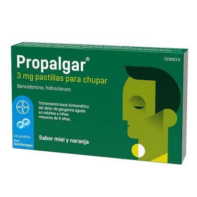 PROPALGAR 3 mg 24 PASTILLAS PARA CHUPAR