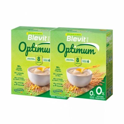 BIPACK BLEVIT OPTIMUM 8 CER 2ª30% 2 UNIDADES 400GR