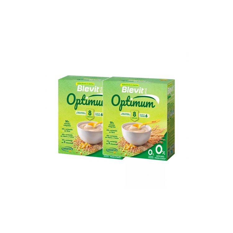 BIPACK BLEVIT OPTIMUM 8 CER 2ª30% 2 UNIDADES 400GR