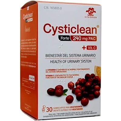 CYSTICLEAN FORTE 240 MG 30 SOB