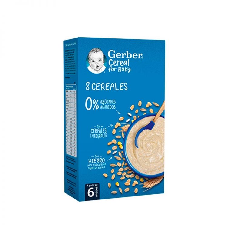 GERBER 8 CEREALES 475 GR