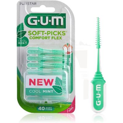 GUM SOFT PICKS COMF MENTA 40UN