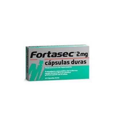 FORTASEC 2 mg 10 CAPSULAS